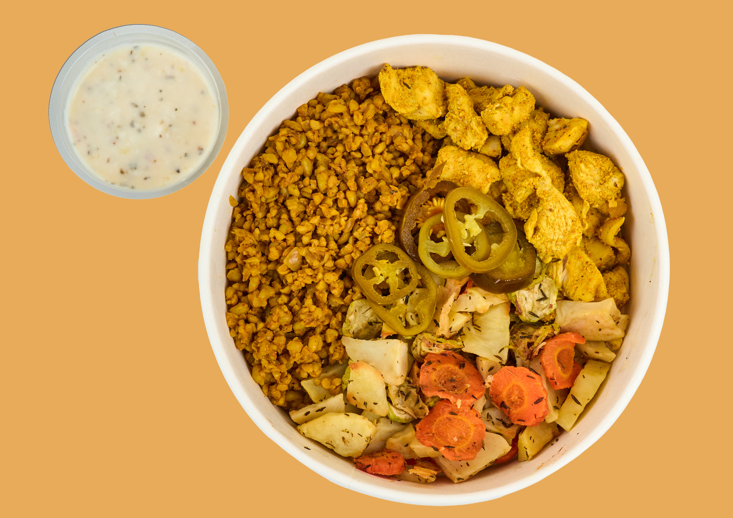 Curry On Chicken Bowl