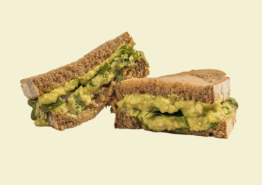 Creamy Avo-egg smash Sandwich